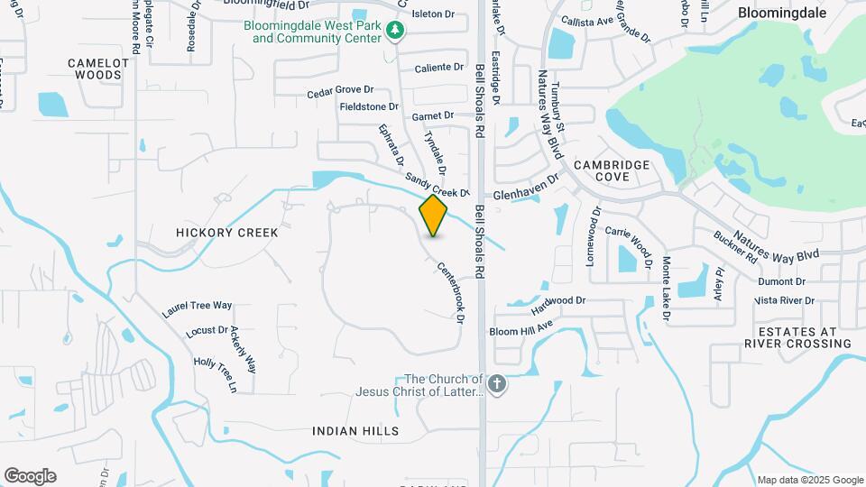 907 Centerbrook Dr Map and Location Details