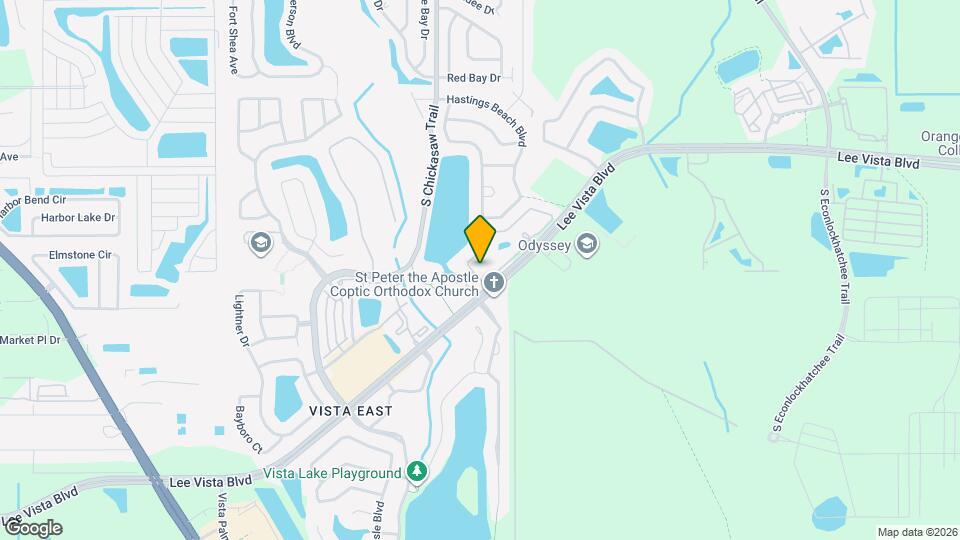 8965 Lee Vista Blvd Map and Location Details