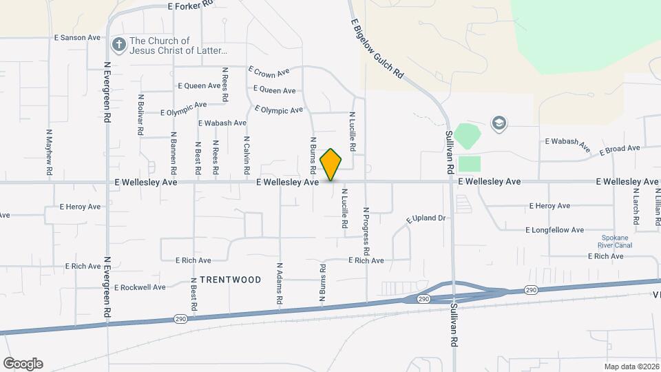 14906 E Wellesley Ave Map and Location Details