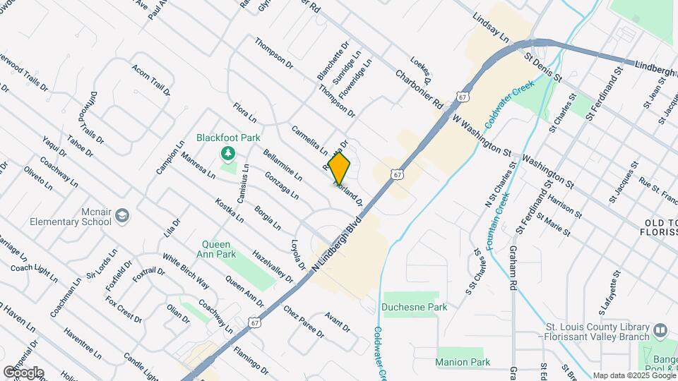 670 Florland Dr Map and Location Details