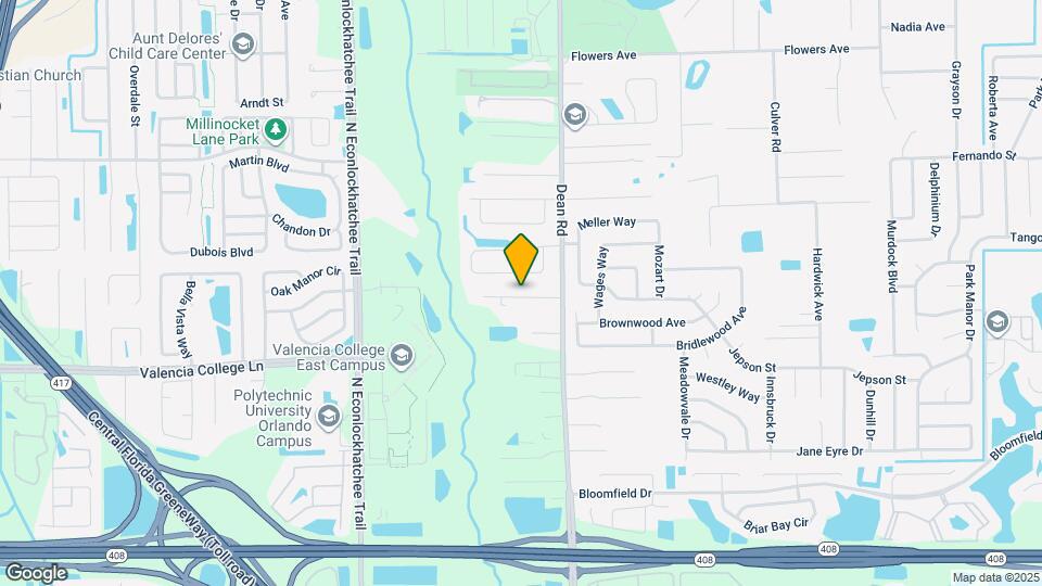 9903 River Pines Ct Map and Location Details