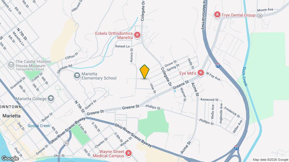 111 Spring St Map and Location Details