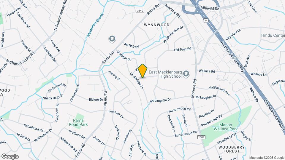 1447 McIlroy Rd Mapa y Detalles de la Ubicación