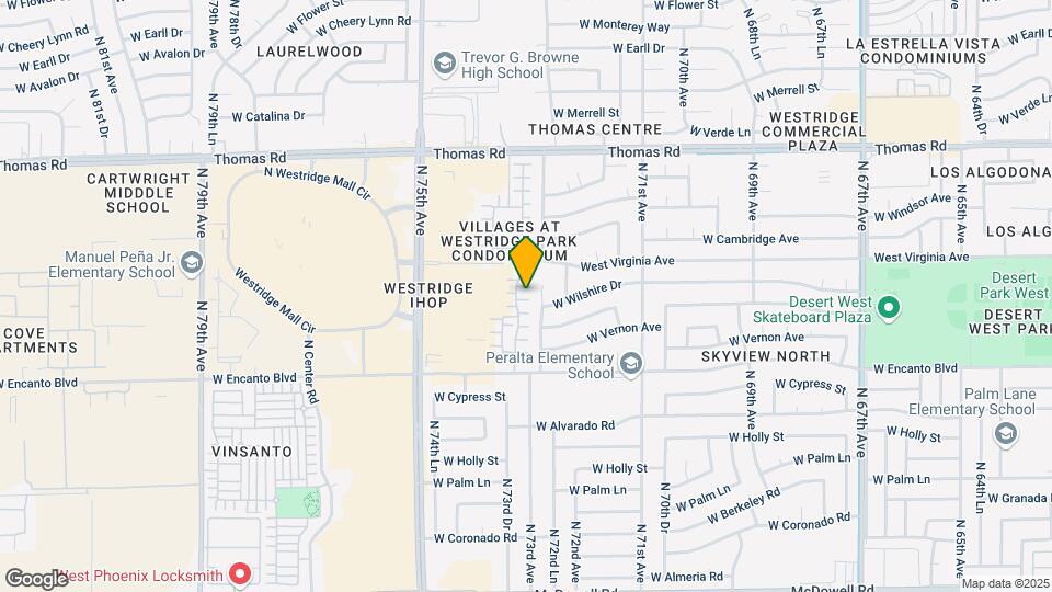 2515 N 73rd Dr Map and Location Details