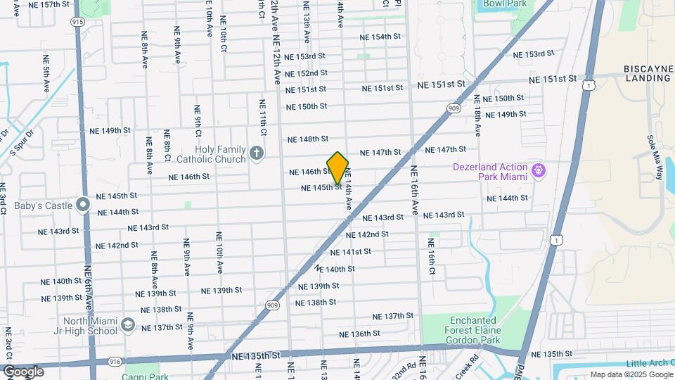 1364 NE 145th St Map and Location Details