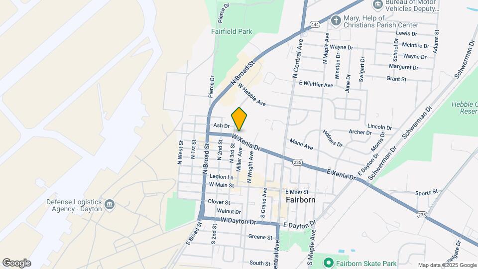 315 W Xenia Dr Mapa y Detalles de la Ubicación