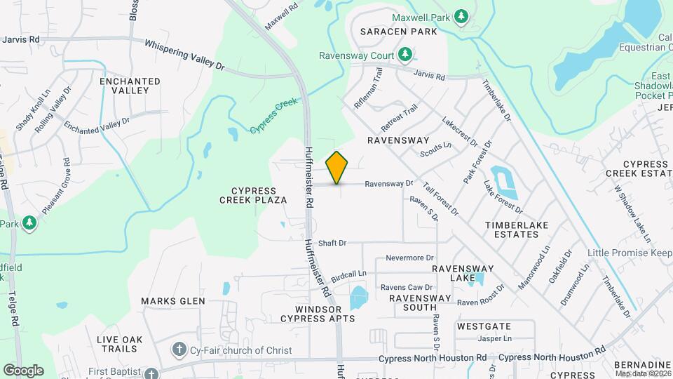 13601-13722 Ravensway Dr Map and Location Details