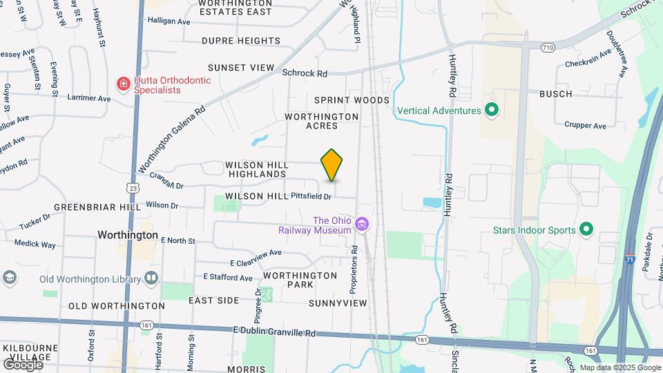 1139 Eastfield Rd Map and Location Details