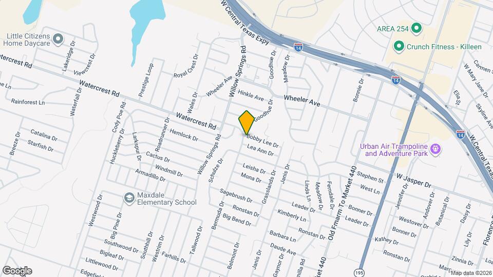 1806 Bobby Lee Dr Map and Location Details