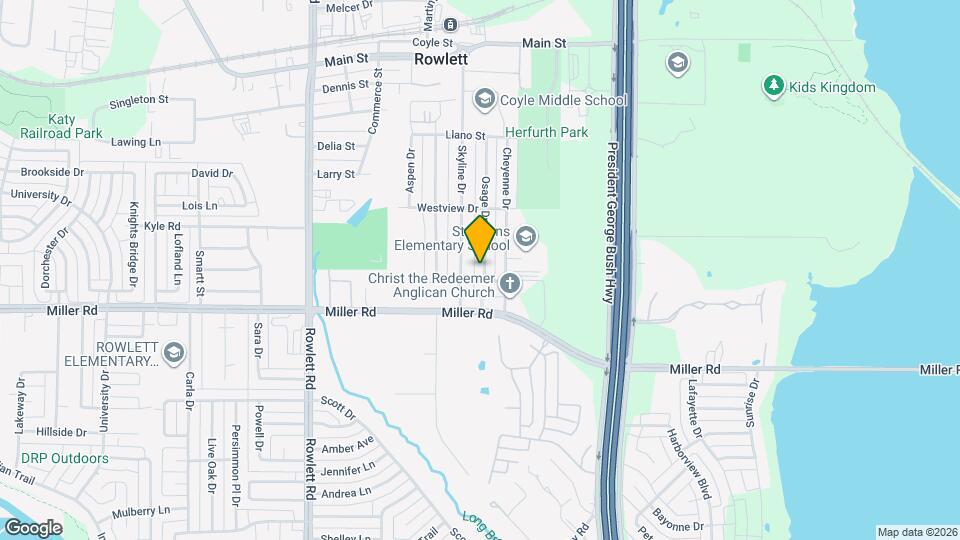 3705 Osage Dr Map and Location Details