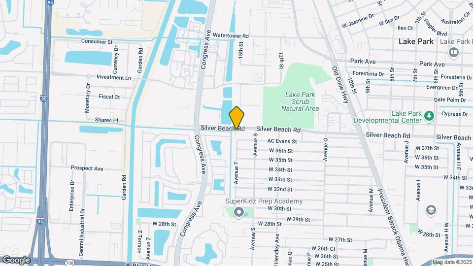 1681 Silver Beach Rd Map and Location Details