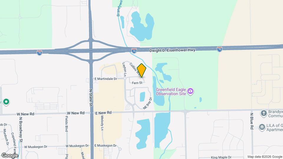 2242 Collins Way Map and Location Details