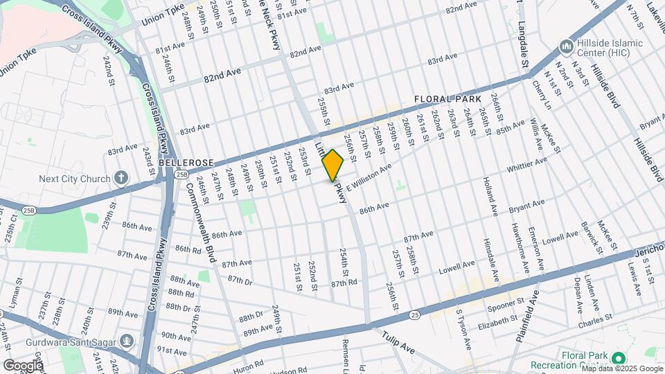 85-08 Little Neck Pkwy-Unit -1st fl Map and Location Details