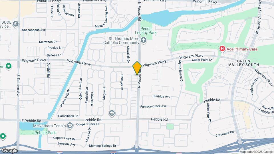 2600 Twin Pines Ave Map and Location Details