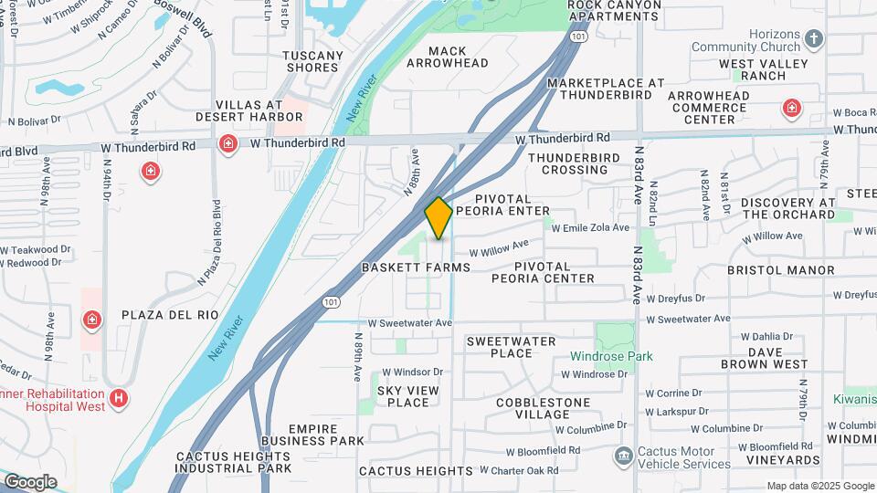 13444 N 87th Dr Mapa y Detalles de la Ubicación