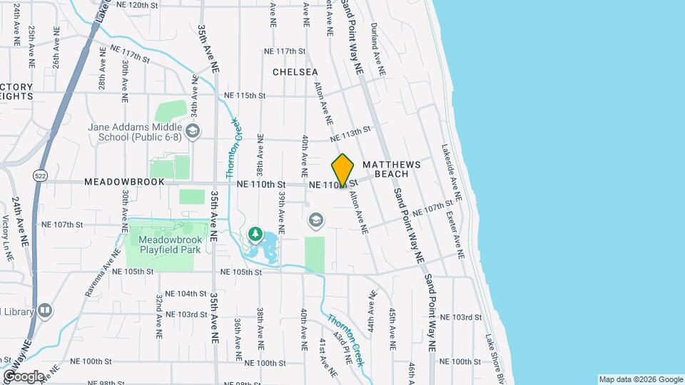 4061 NE 110th St Map and Location Details