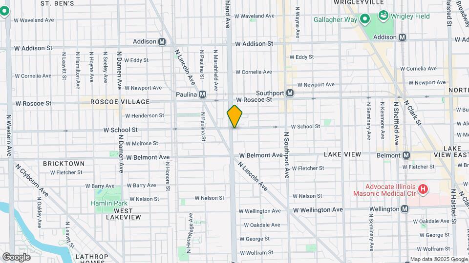 3259 N Ashland Ave Mapa y Detalles de la Ubicación