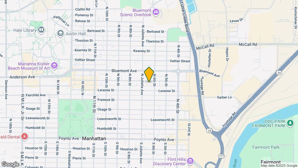 613 Moro St Map and Location Details