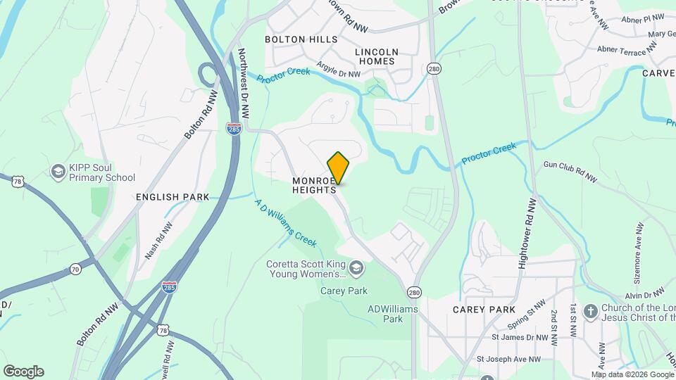 1375 Northwest Dr NW Mapa y Detalles de la Ubicación