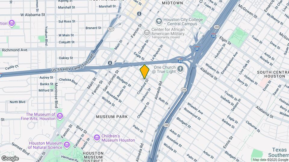 1529 Rosewood St Map and Location Details