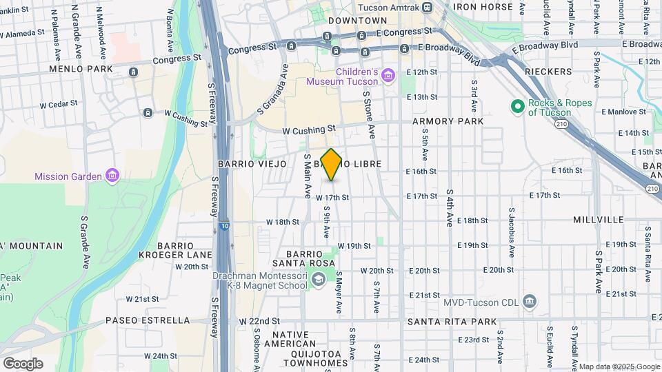 558-562 S Meyer Ave Map and Location Details