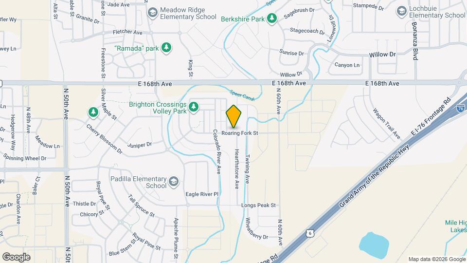 801 Hearthstone Ave Map and Location Details
