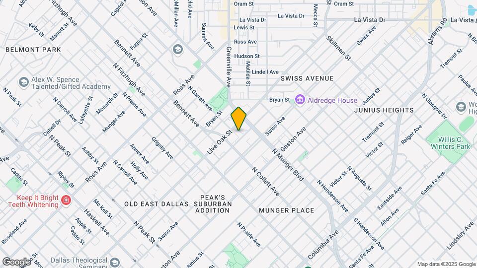 HYA Live Oak Mapa y Detalles de la Ubicación