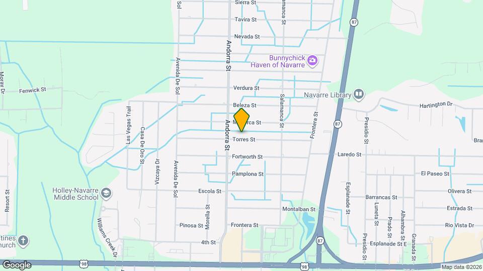 8244 Torres St Map and Location Details