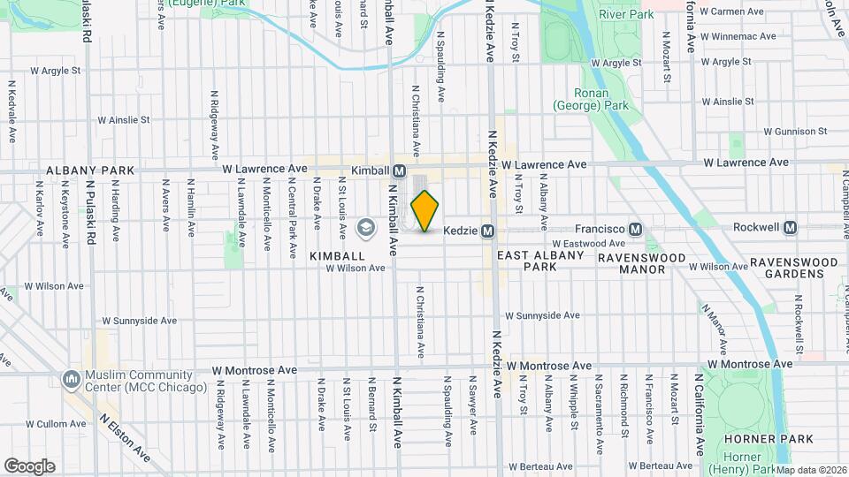 3322 W Eastwood Ave, Unit 2 Mapa y Detalles de la Ubicación