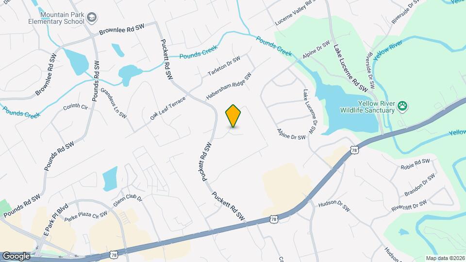 4910 Valley Dale Dr SW Map and Location Details