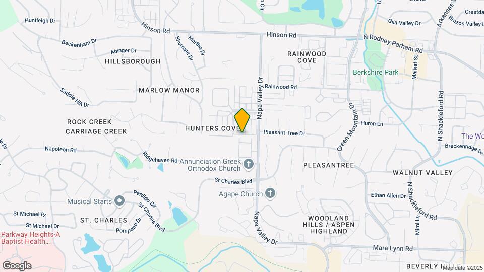 1323 Gleneagles Ln Map and Location Details