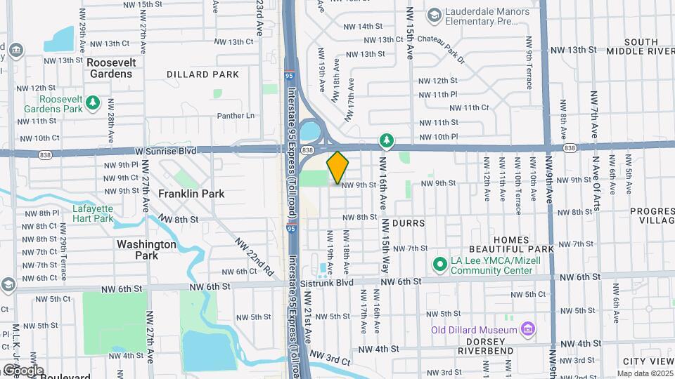 1810 NW 9th St, Unit 1 Map and Location Details