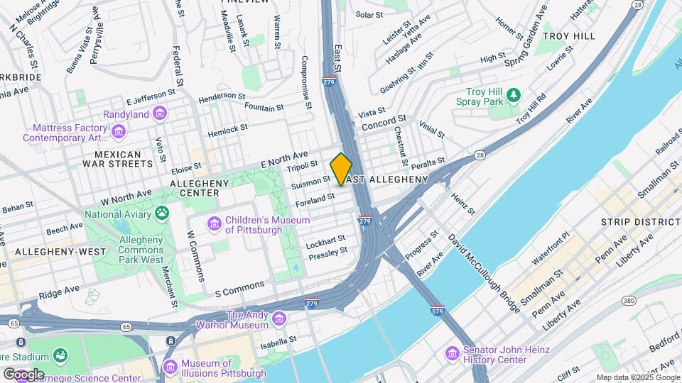 614-616 Foreland St Mapa y Detalles de la Ubicación