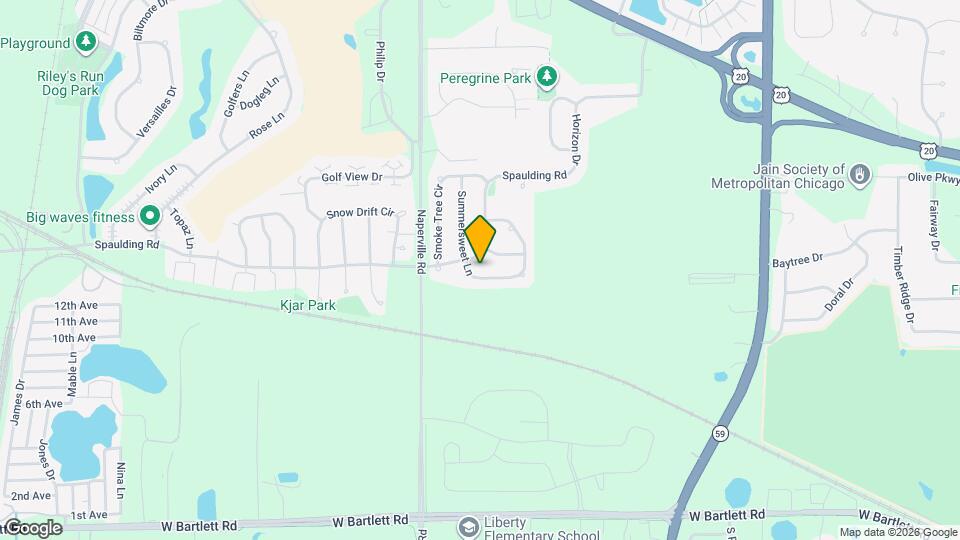 1336 Summersweet Ln Map and Location Details