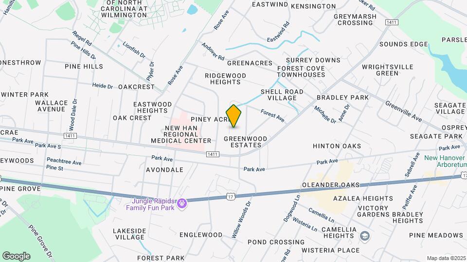 1207 Greenwood Ave Mapa y Detalles de la Ubicación