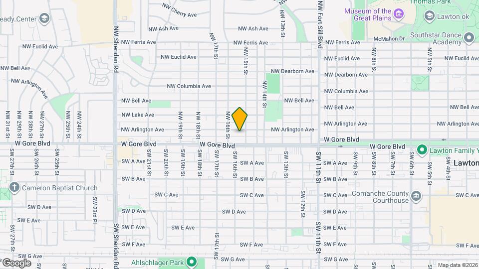 1506 NW Arlington Ave Map and Location Details