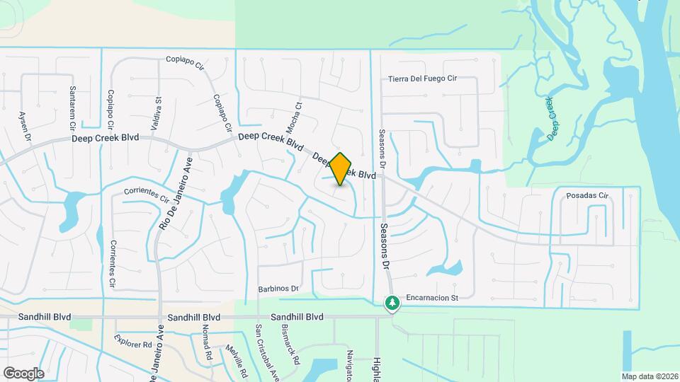 280 Perute Ct Map and Location Details