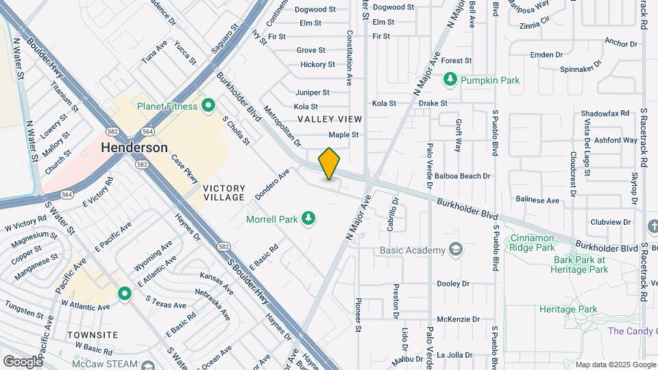 167 Westminster Way, Henderson,NV.89015 Mapa y Detalles de la Ubicación