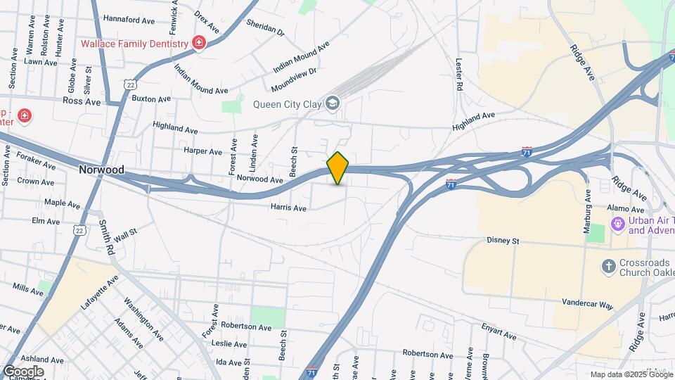 2757 Norwood Ave Map and Location Details