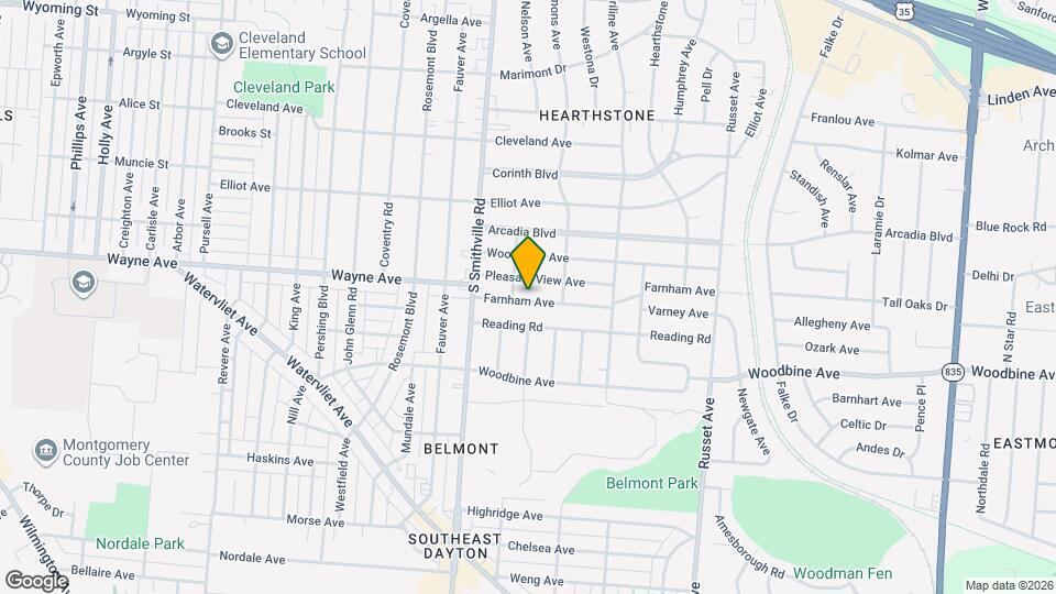 4119 Farnham Ave Map and Location Details