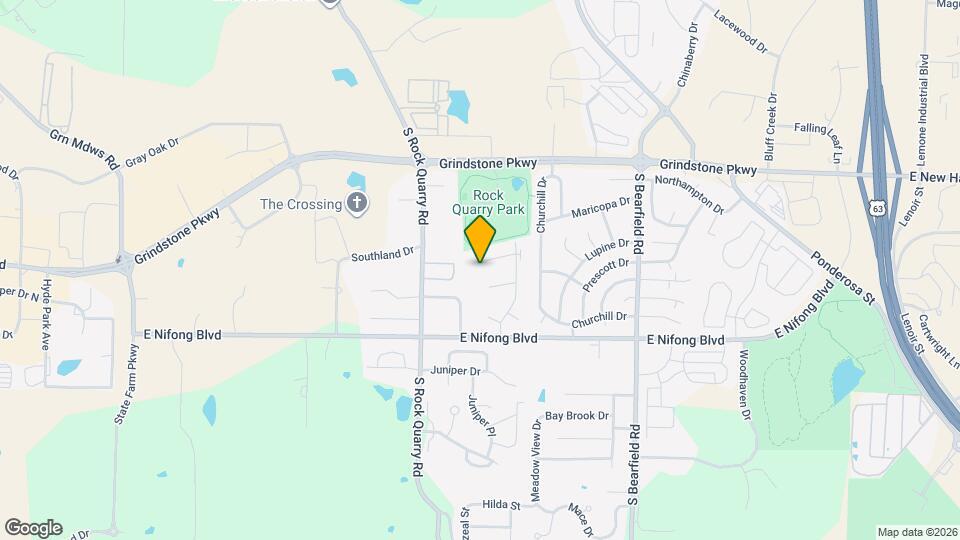 1904 Mirtle Grove Ct Map and Location Details