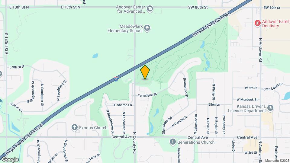 832 N Speyside Cir Map and Location Details