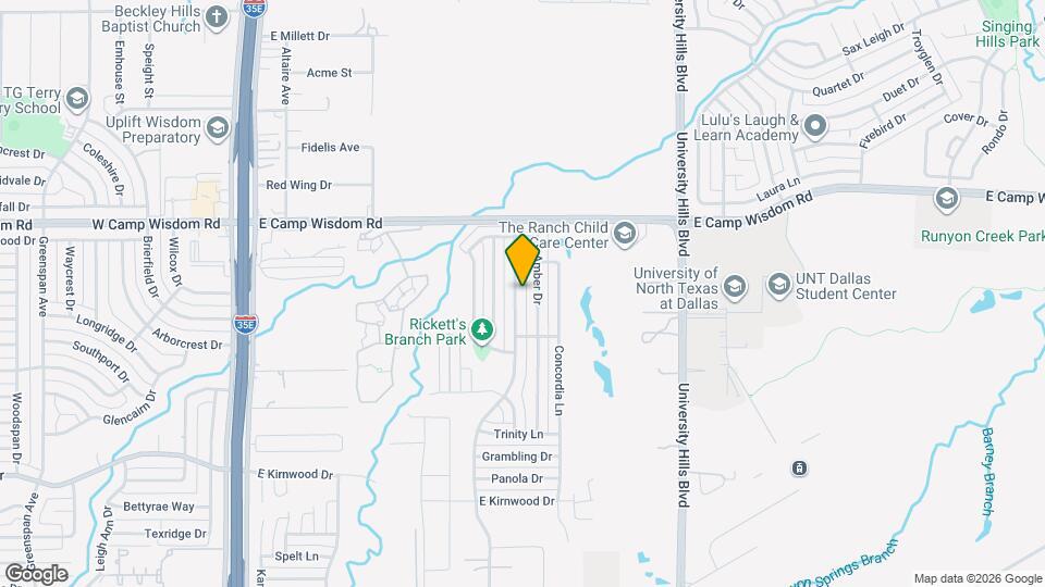 7304 Buford Dr Map and Location Details
