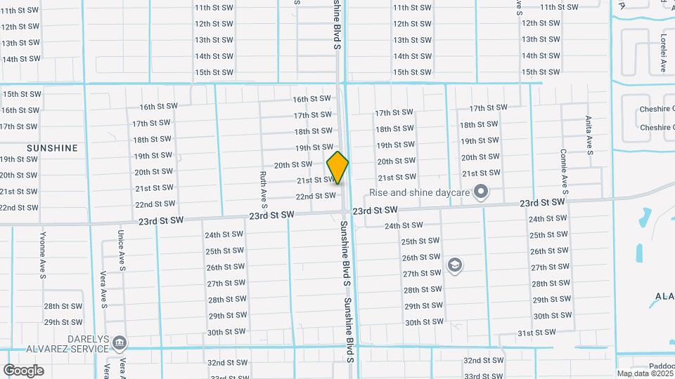 3100 22nd St SW Map and Location Details