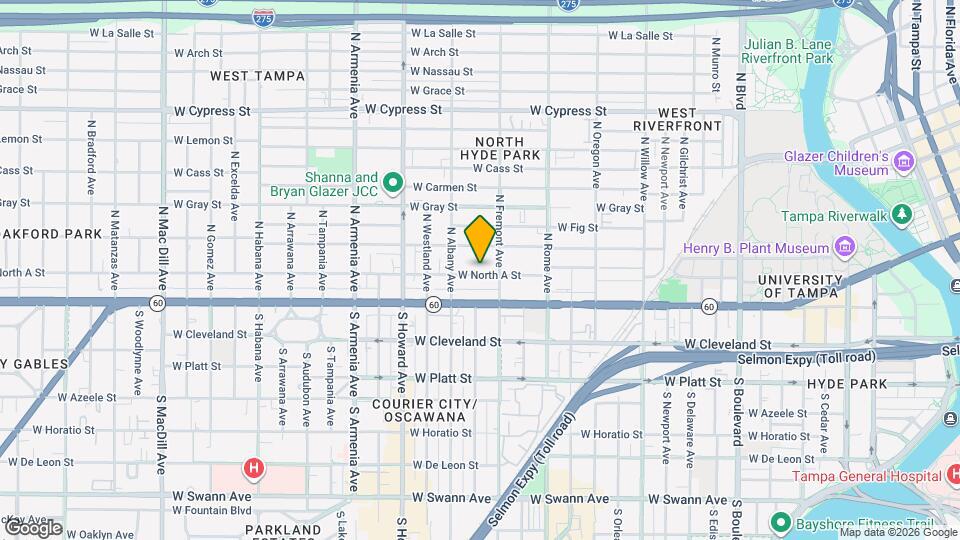 1909 W North A St Map and Location Details