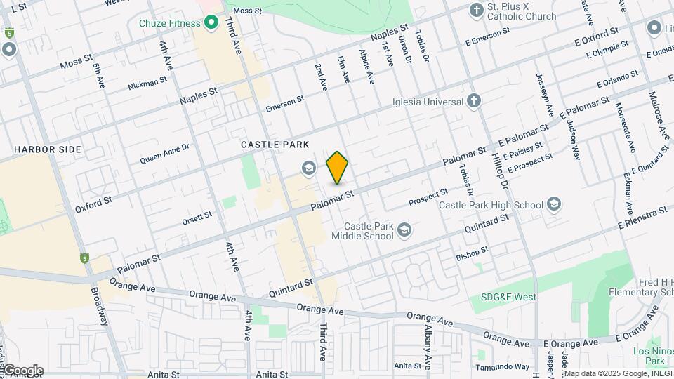 Casa de Palomar Apartments Mapa y Detalles de la Ubicación