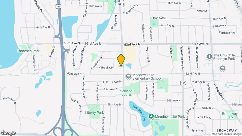 6221 Boone Ave N Map and Location Details