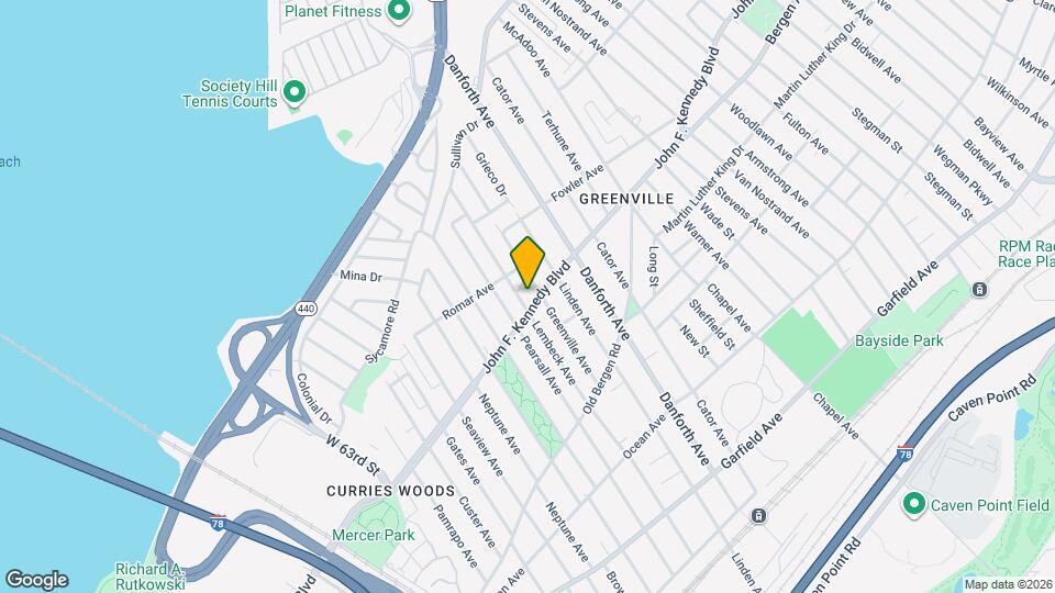 1687 John F. Kennedy Blvd Map and Location Details