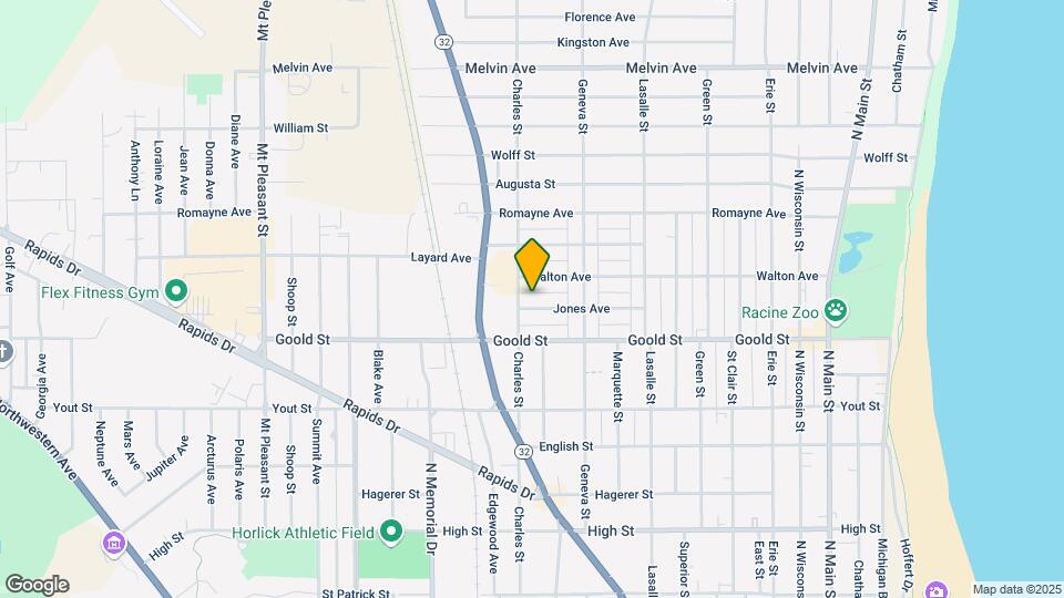 1310 Jones Ave Map and Location Details