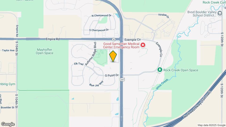 2841 Whitetail Cir Map and Location Details